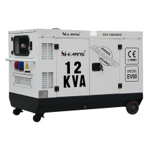 12KVA EV80 Motor Silent estable Potencia de dos cilindros Generador diesel enfriado por agua